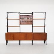 Bibliothèque de Poul Cadovius pour Royal System, Danemark années 1950