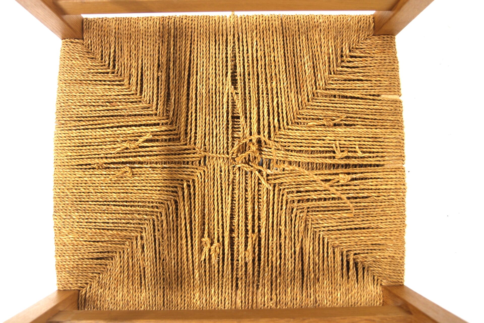 Scandinavian oak stool, Sweden, 1960