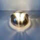 Wall lamp or flush mount in the shape of a dome by Hoffmeister Leuchten, 1960s, Germany.