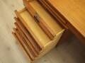Executive desk with nine drawers and pull-out surface, teak veneer, Nipu, Denmark, 1970s