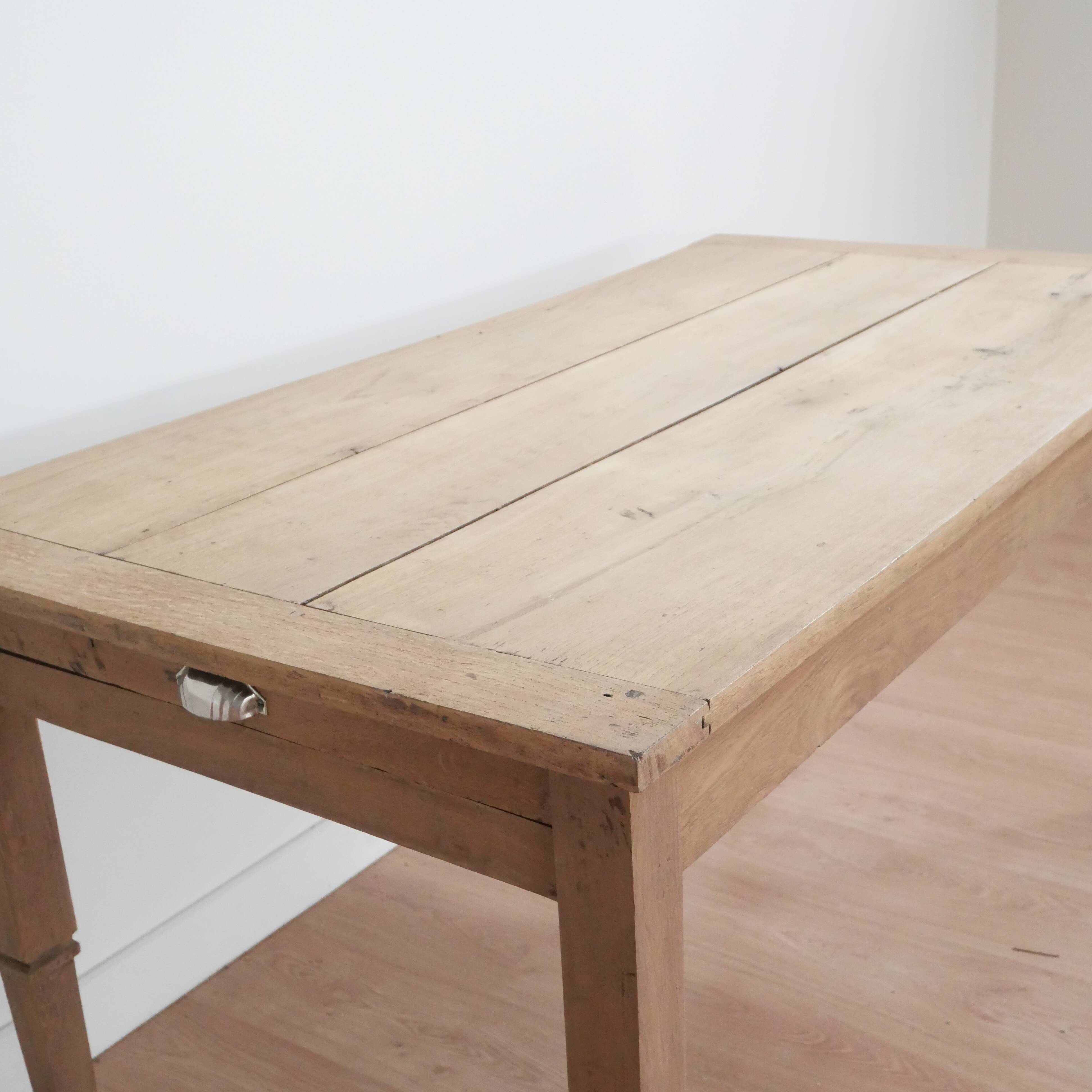 Restored old farmhouse table