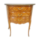 Half-moon dresser marqueted