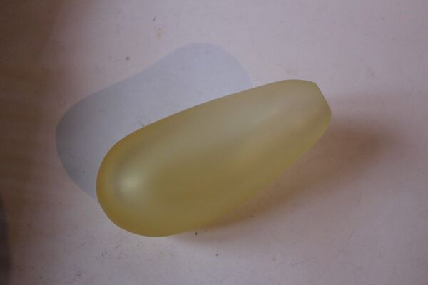 Vase cocon Philippe Starck - daum ''étrangeté'' jaune