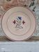 Hollow round dish 30s earthenware K&G Lunéville model Denise