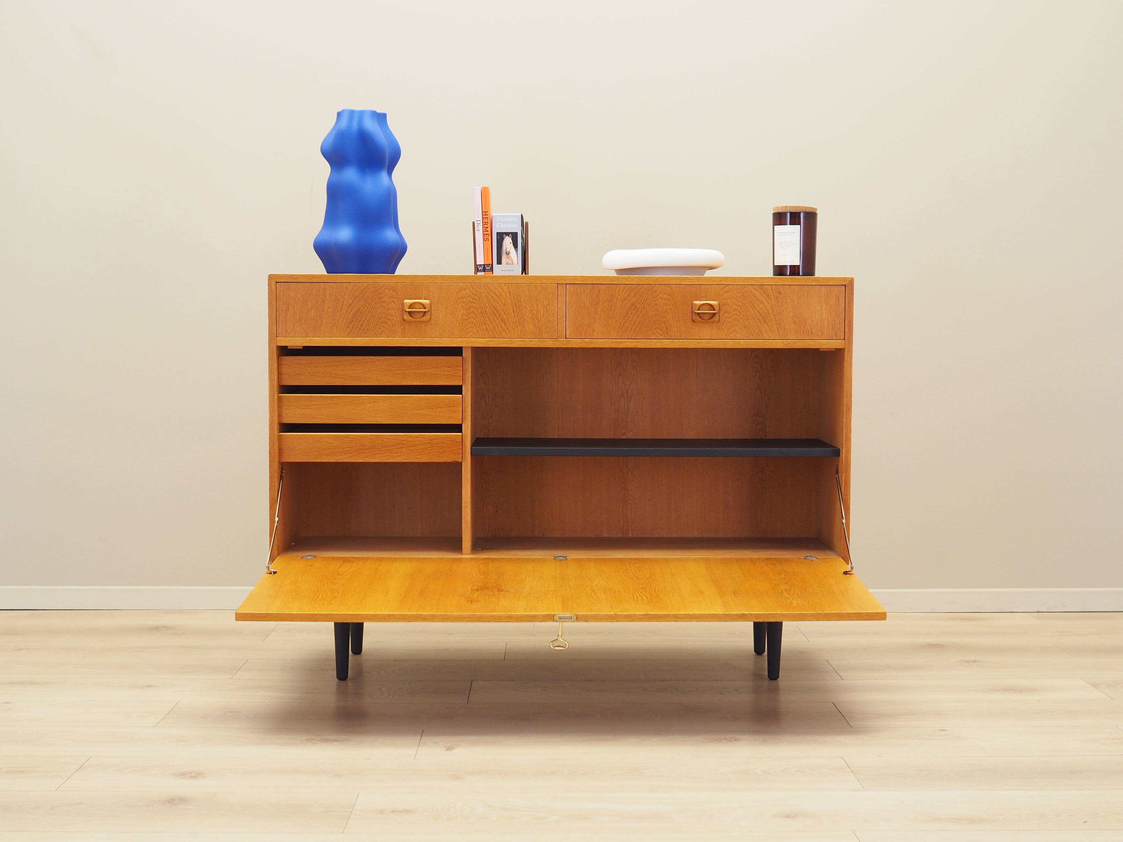 Ash chest of drawers, Danish design, 1970s, made in Denmark