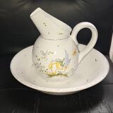 Vase Moustiers workshop A.Baratta (A.B)