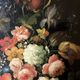 Oil on canvas still life with flower bouquet signed Jord