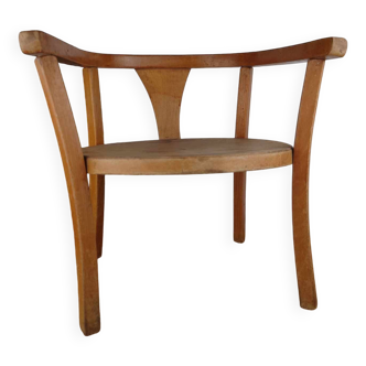 Antique Wooden Children's Chair - Baumann Style