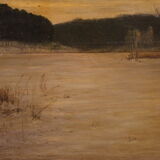 Signed landscape, Franz Bombach (1857-1933)
