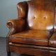 Comfortable 3-seater sheepskin sofa