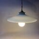 Suspension en opaline vintage