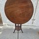 Tripod gueridon in mahogany with a tilting top – Directoire period / early 19th century