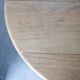 Table ronde rabattable