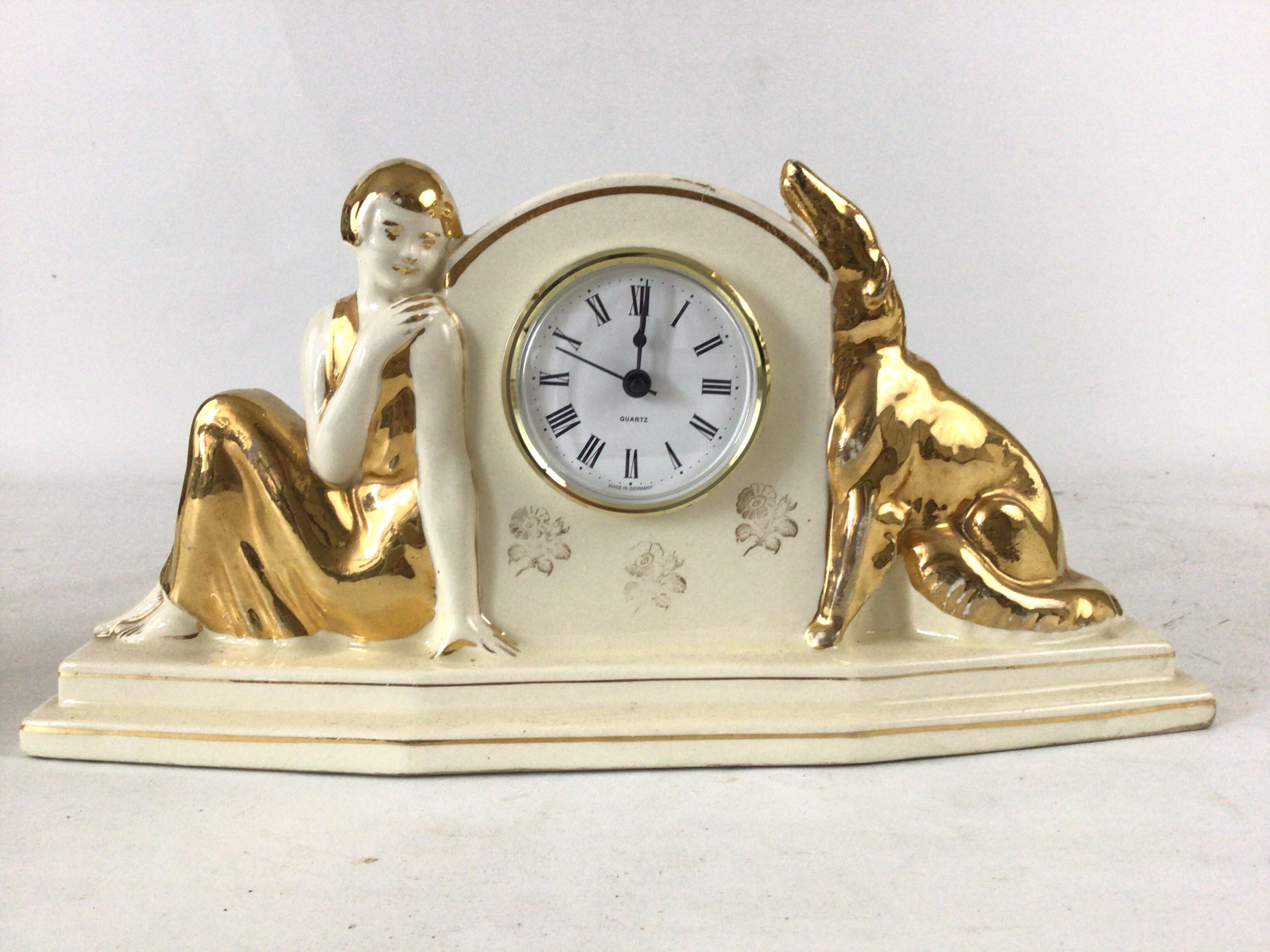 Earthenware fireplace trim Art deco