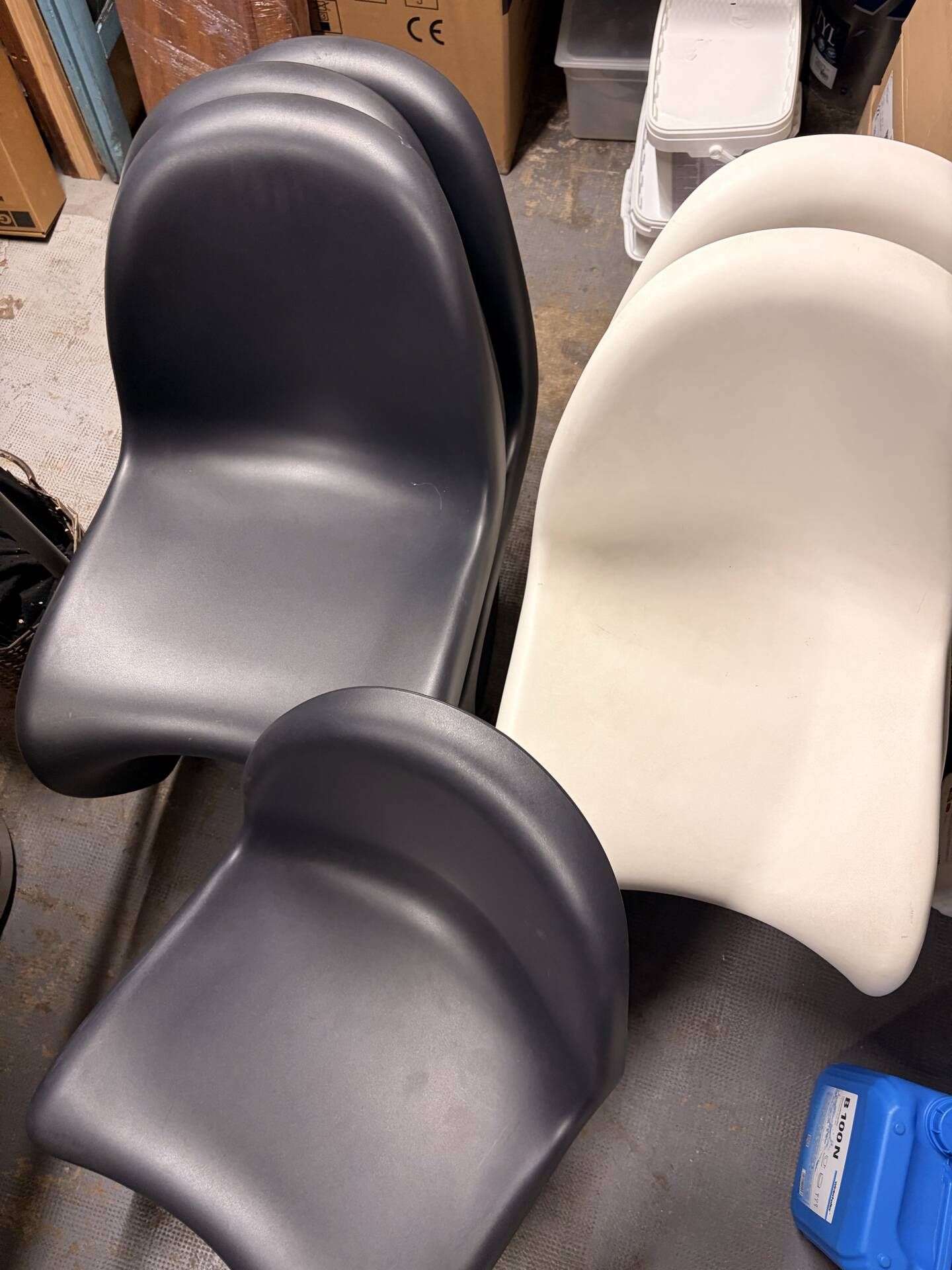 Vitra Panton chairs