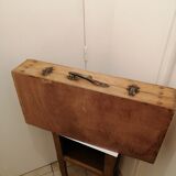 Wooden suitcase for old deco