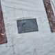 19th century red marble fireplace
