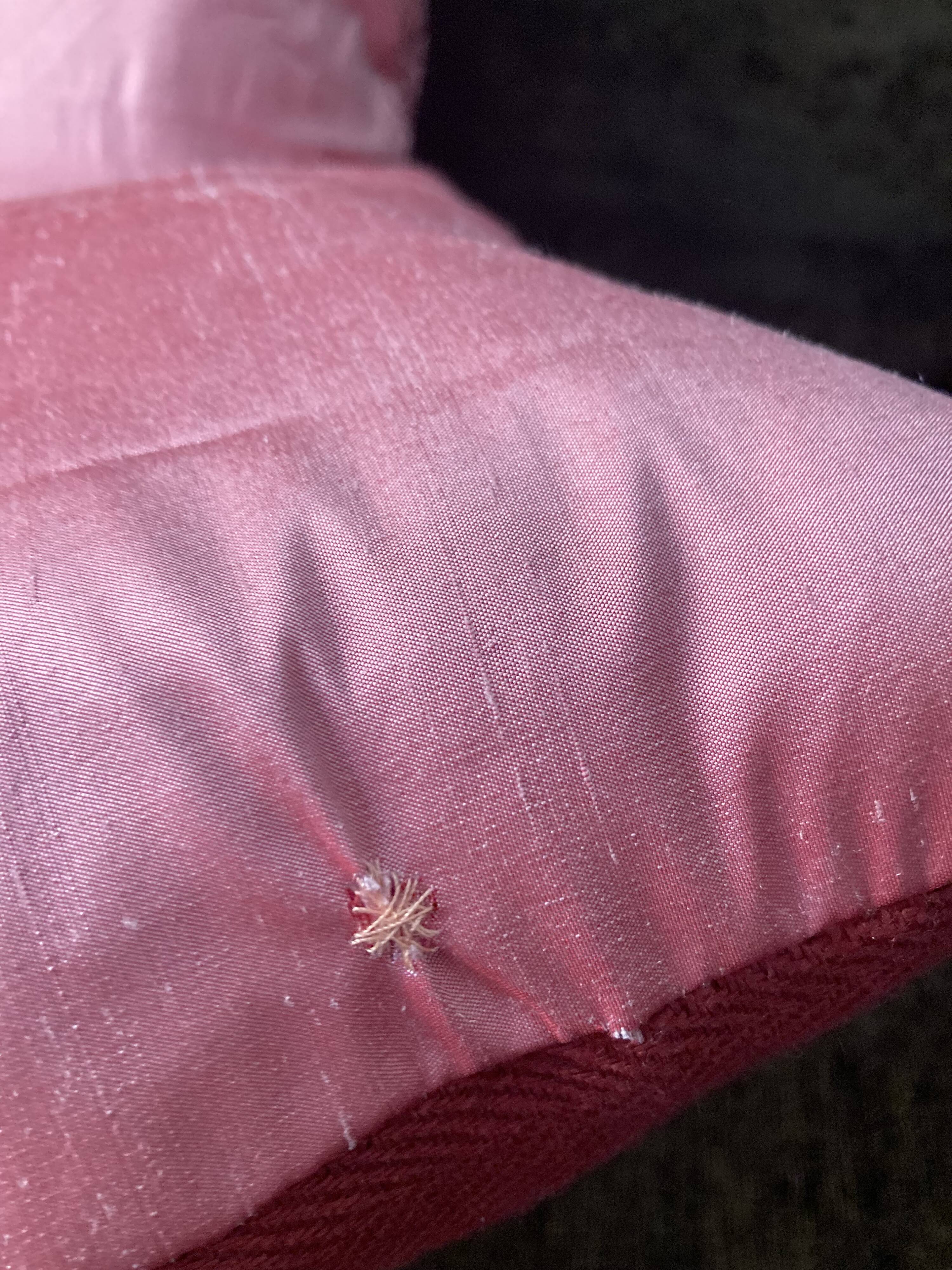 Bohemian style cushions in wild silk and embroidery