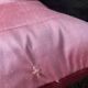 Bohemian style cushions in wild silk and embroidery