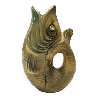 Japanese Carp Vase Signed