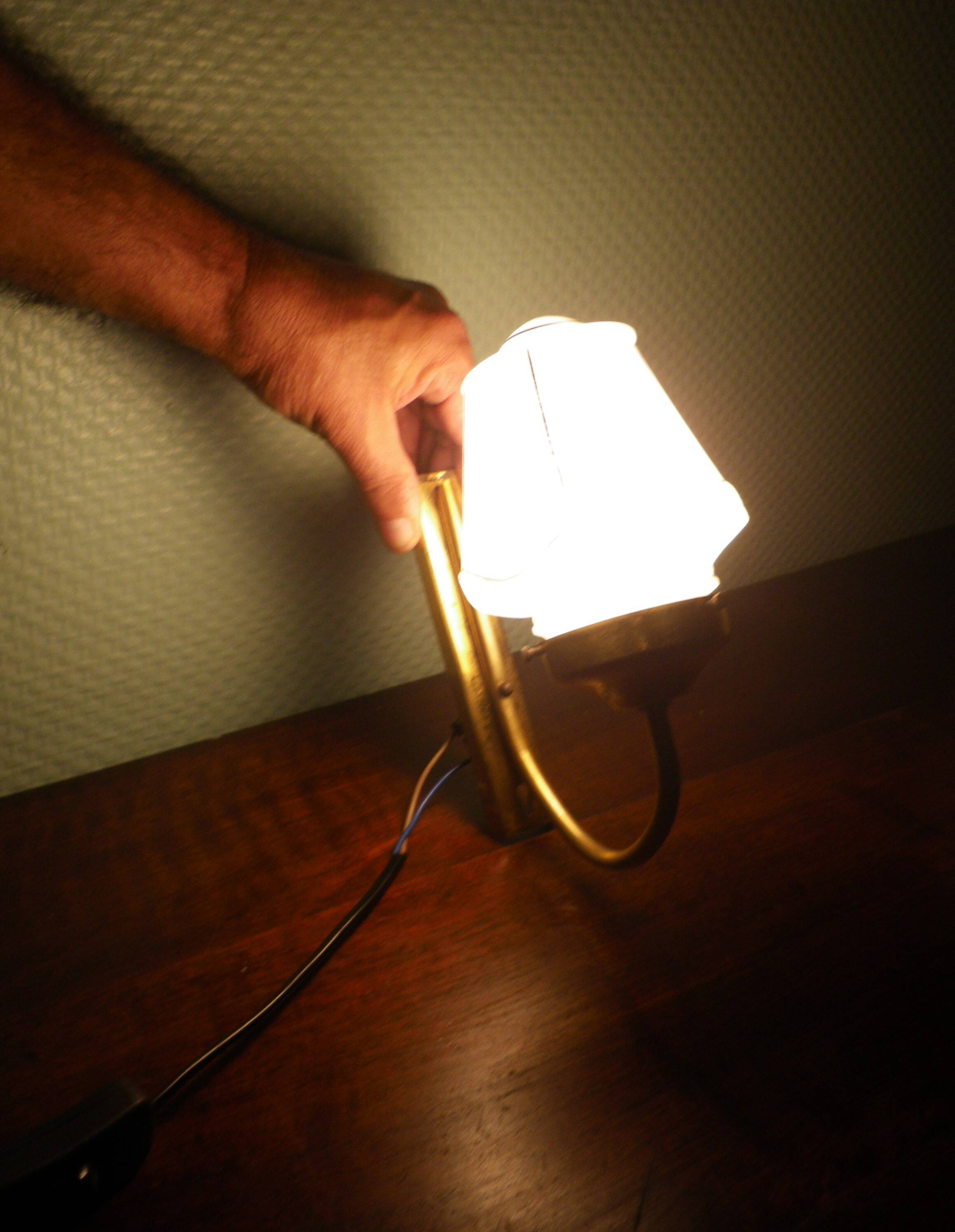 Set of 2 lights and one light wall lights