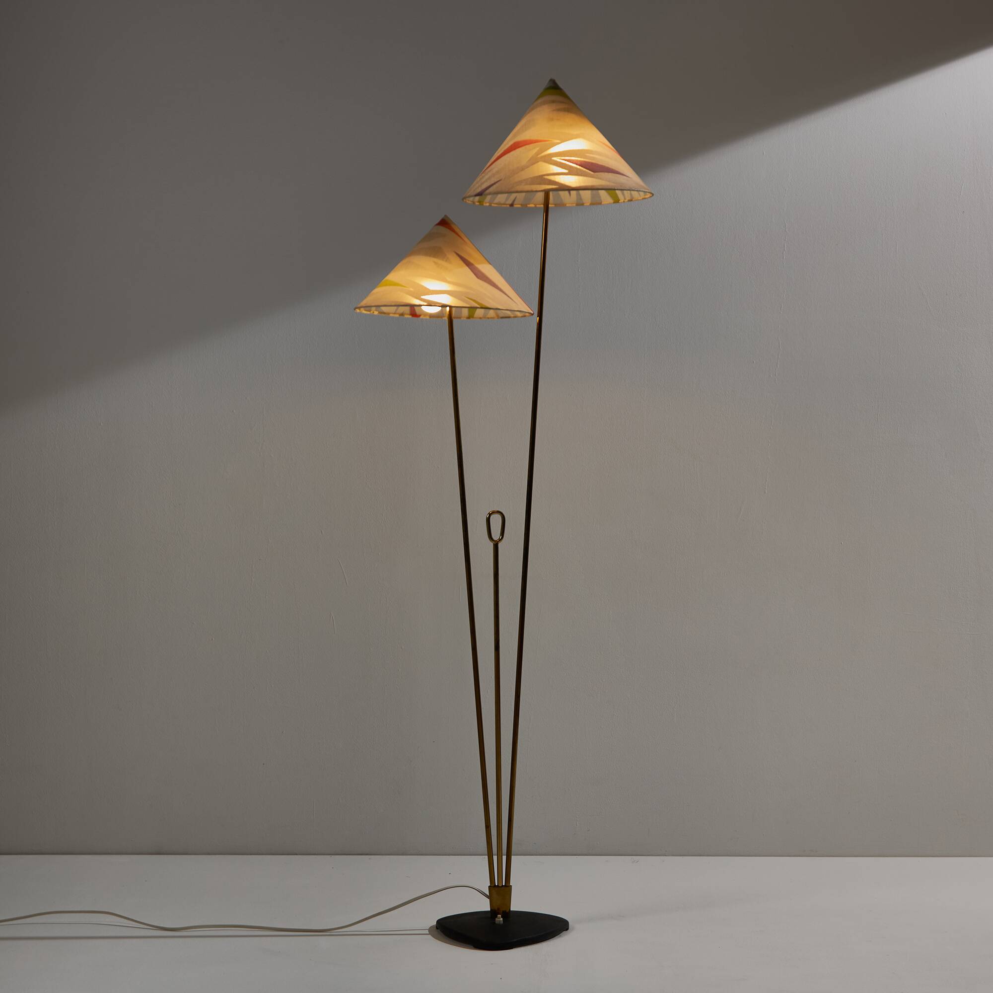Brass floor lamp by rupert nikoll (mk9328)