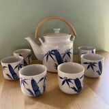 Bamboo pattern tea set