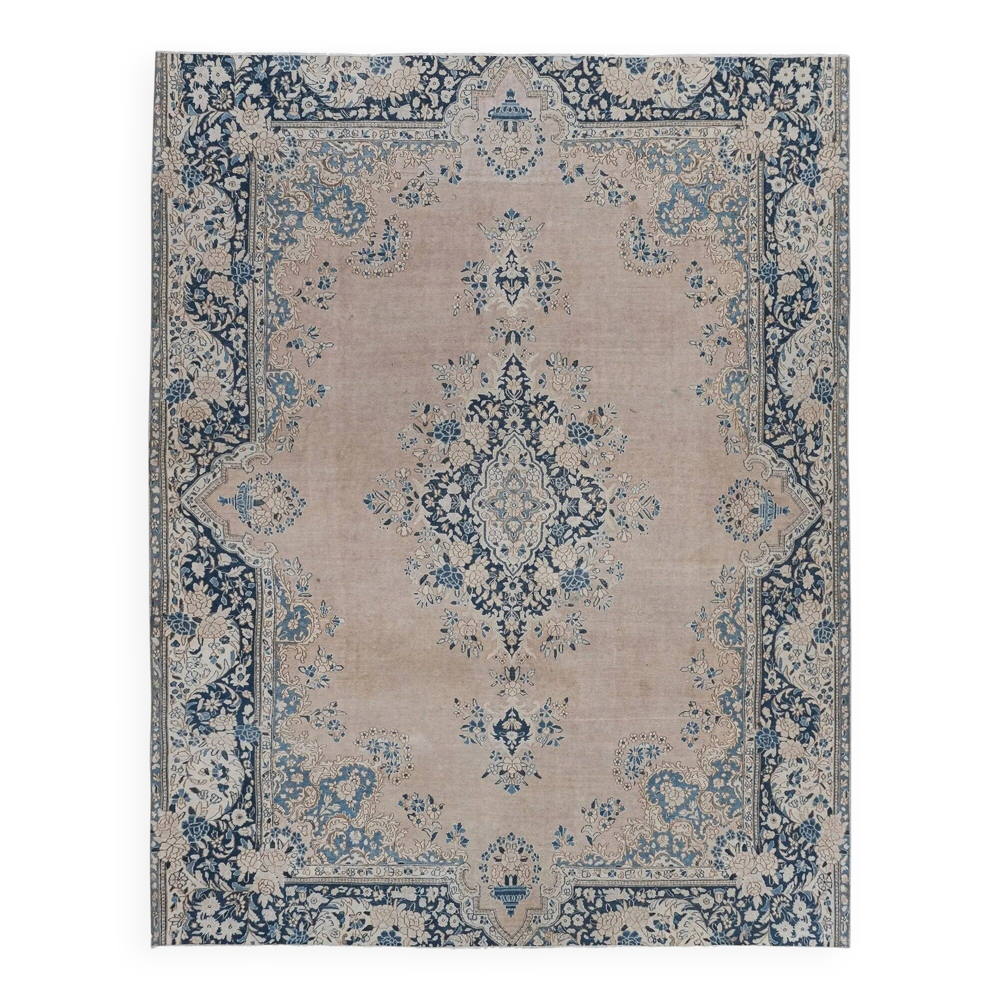 Tapis Oushak turc vintage