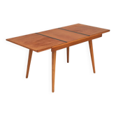 Dining table with extension by Frantisek Jirak for Tatra, 1960.