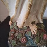 Plaster statue of the Virgin