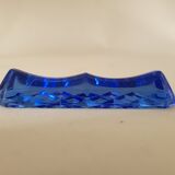 6 glass knife holders of colors
