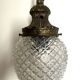 Brass pineapple pendant light