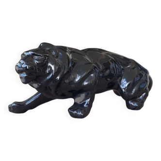 Black Lion In earthenware