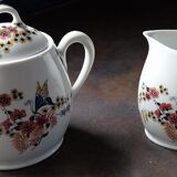 Porcelain decor butterfly set