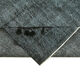 Handmade contemporary oriental 1980s 162 cm x 262 cm black carpet