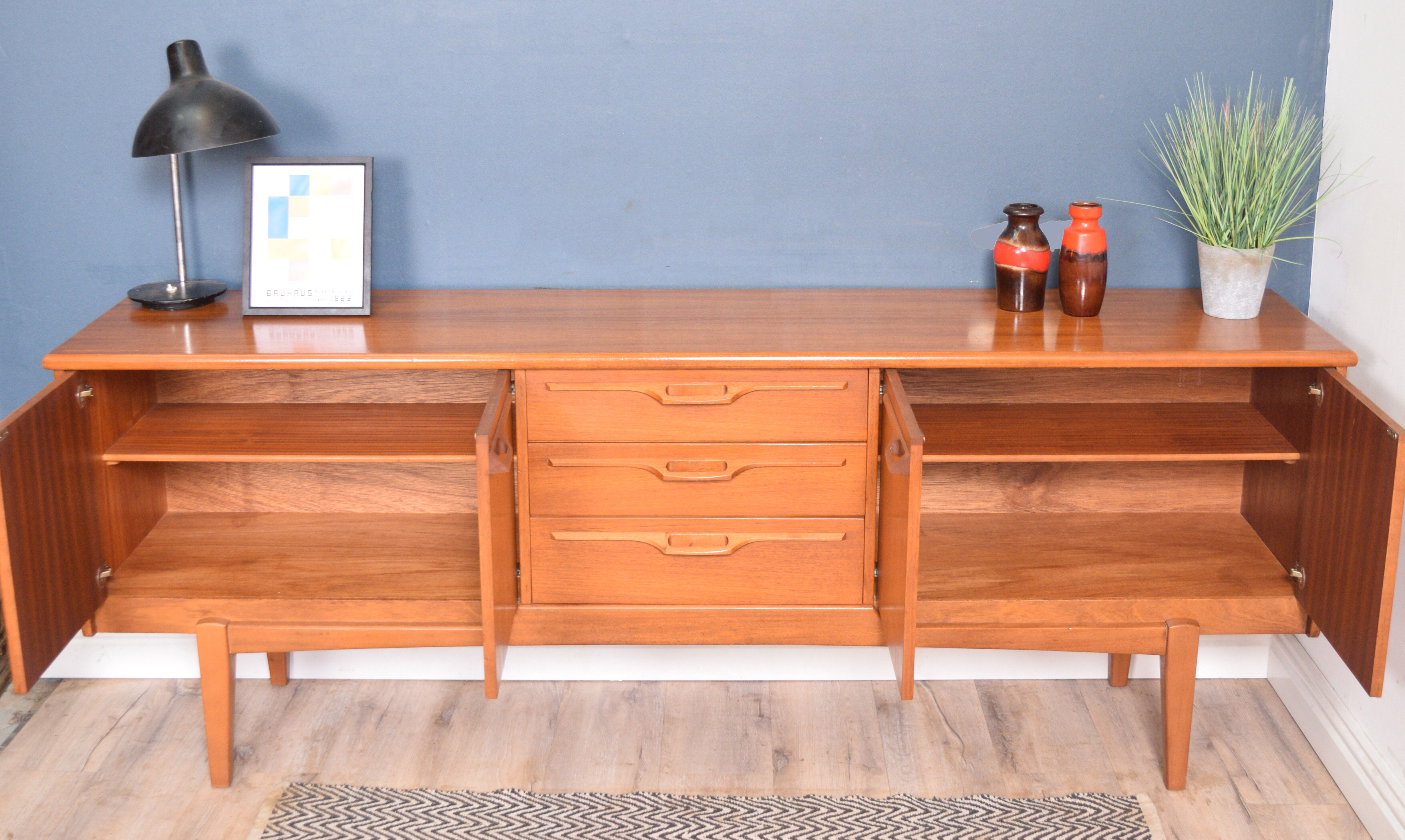 Jentique retro teak sideboard 1960s