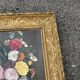 Oil on canvas, old, signed P. Perrisse, dated 1888, bouquet of flowers.
