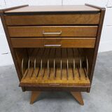 Unique table de chevet jeux 1960 15 jeux complets pieds compas 1960