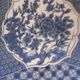Old dish Imari. White-blue. TB state.