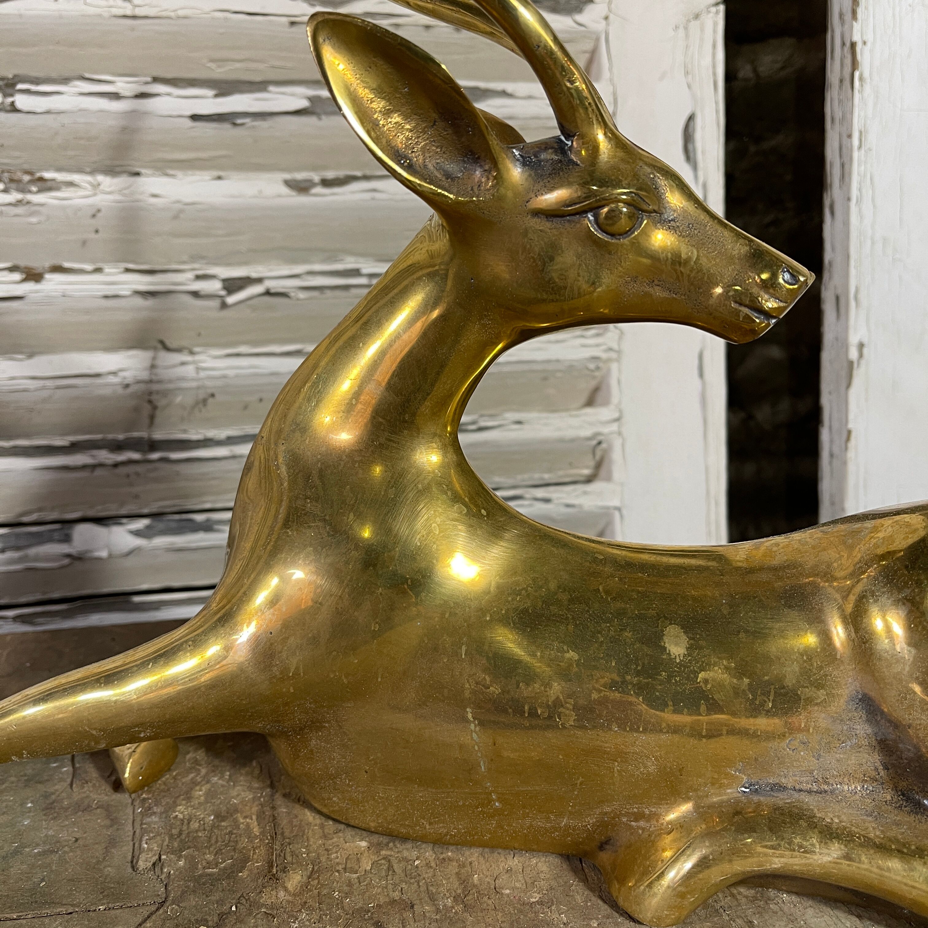 Brass gazelle