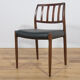 Chairs model No. 83 by Niels O. Møller for J.L. Møllers Møbelfabrik