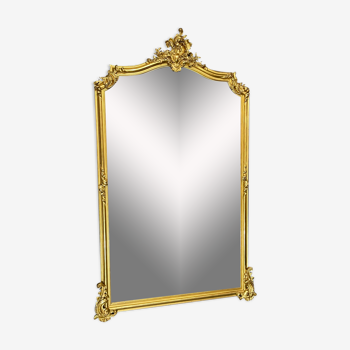 Miroir 174x111 époque XIXè belle dorure