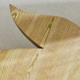 Unique handmade ash coffee table – by Tamás Fecske 2020s