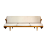 Restored Mid-Century Convertible Sofa from Opp Drevovyroba, 1970s