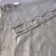 Embroidered linen sheet marked "JP"