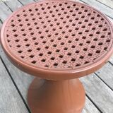 Tabouret Tam-Tam Stamp, assise cannage