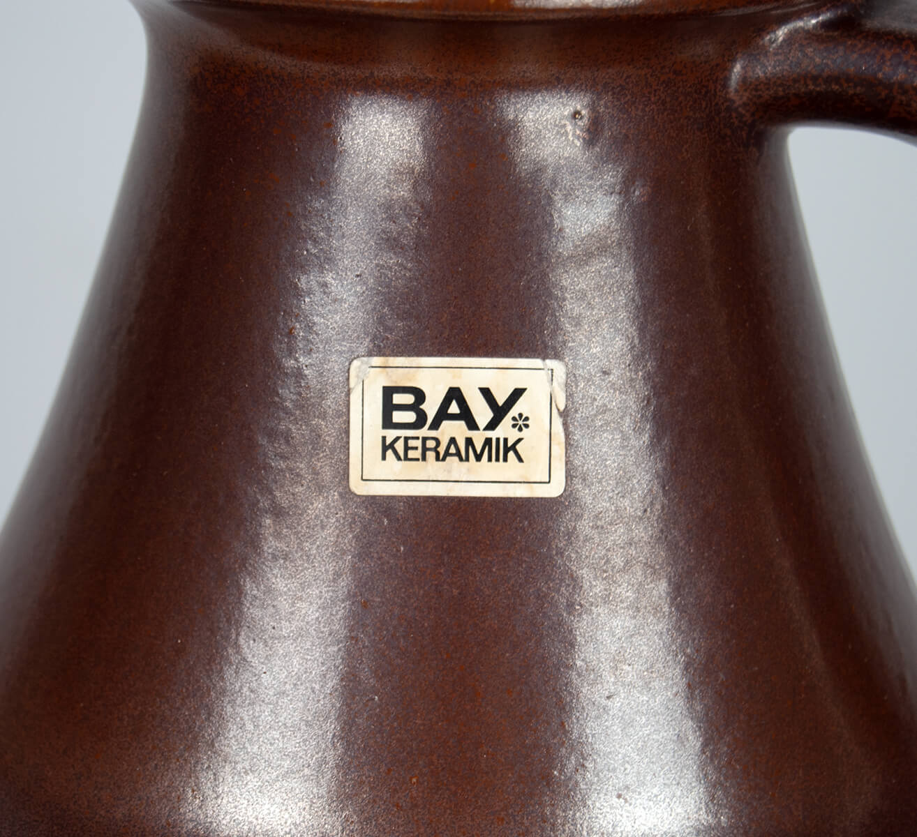 1960s floor vase BAY ceramic Germany