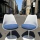 Tulip chairs by eero saarinen for knoll