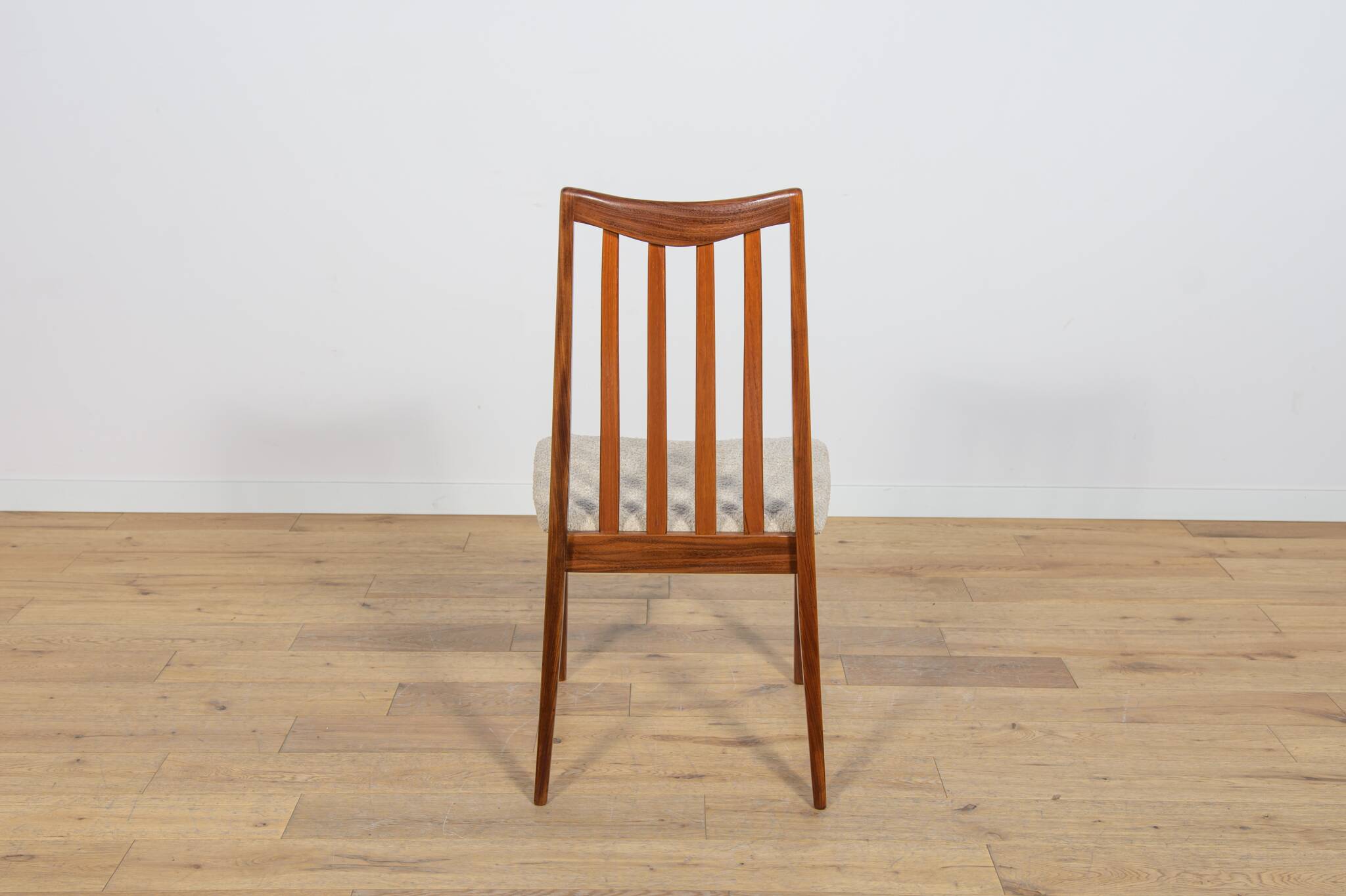 Mid-Century Teak and Fabric Dining Chairs by Leslie Dandy for G-Plan, Unite