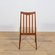 Chaises de salle à manger en teck et tissu du milieu du siècle par Leslie Dandy pour G-Plan, Unite